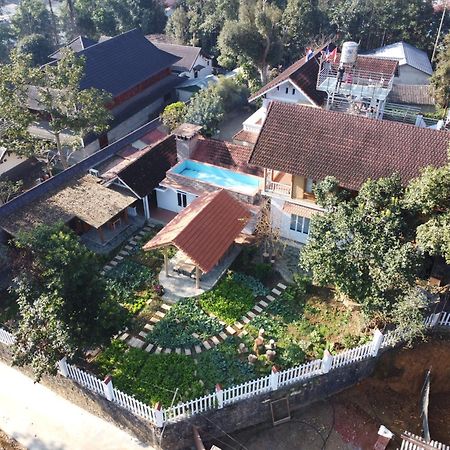 Huy Trung Homestay Bac Ha  Exteriör bild
