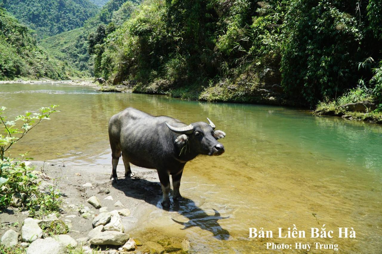 Huy Trung Homestay Bac Ha  Exteriör bild