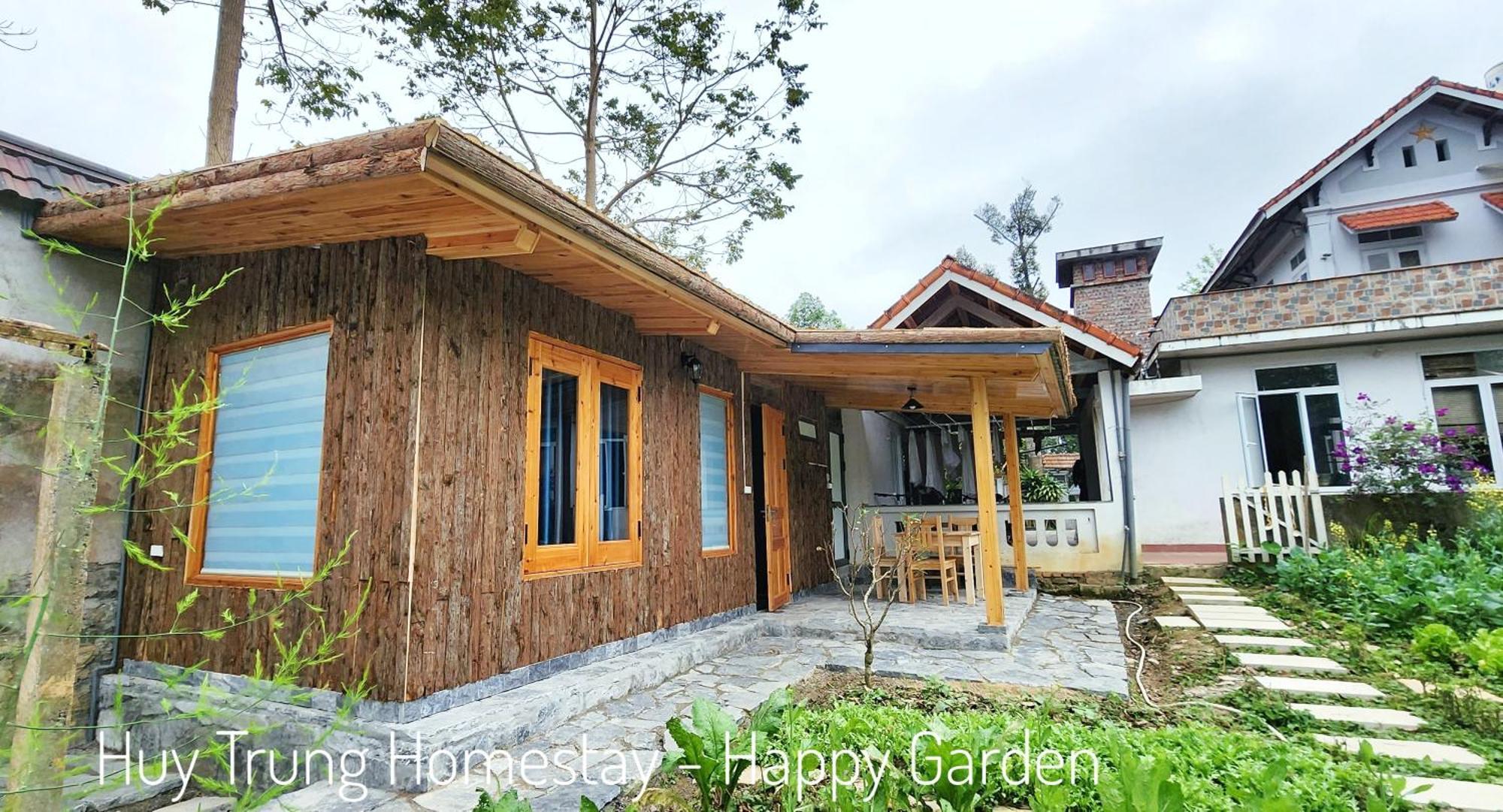 Huy Trung Homestay Bac Ha  Exteriör bild