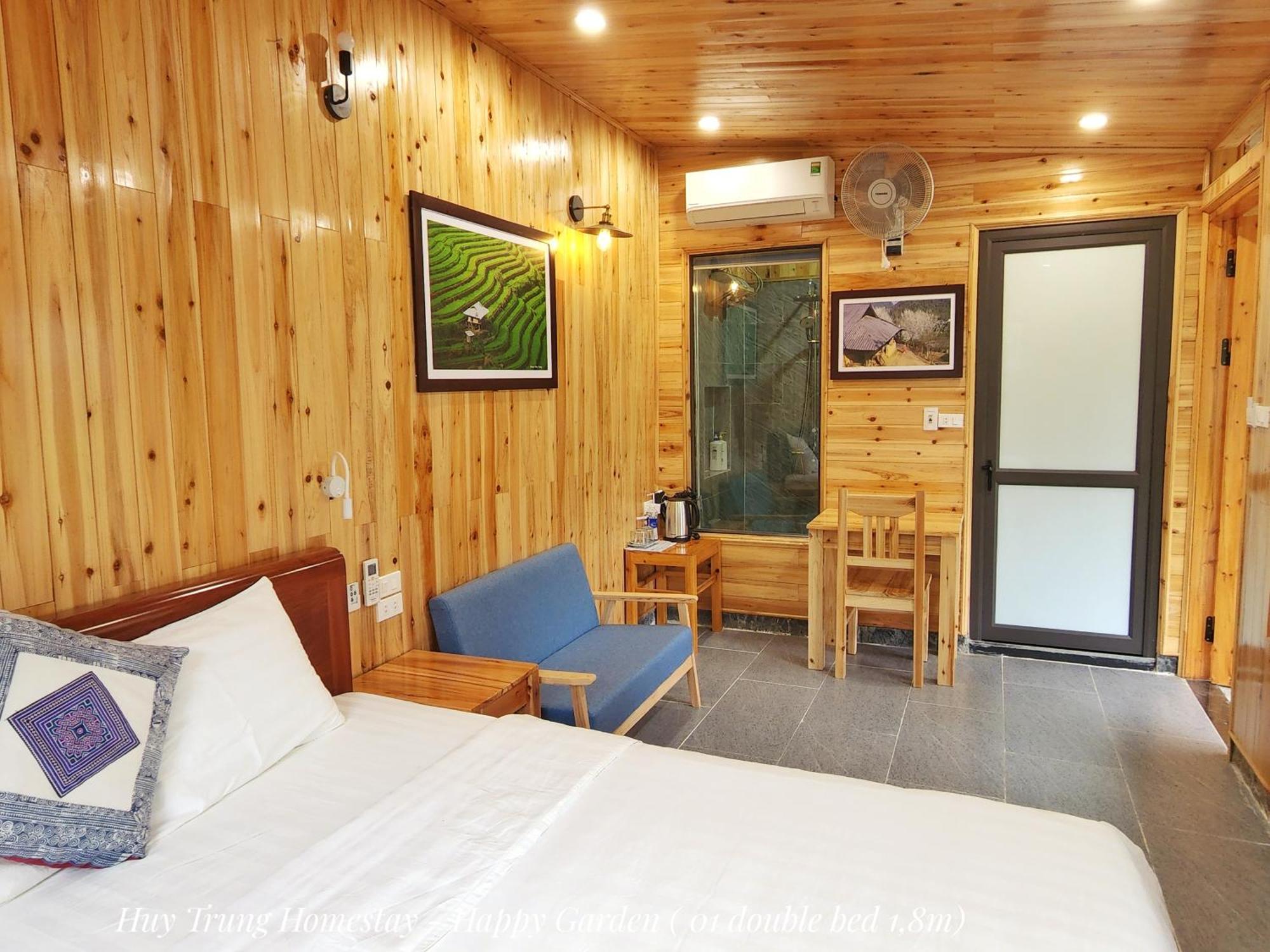 Huy Trung Homestay Bac Ha  Exteriör bild
