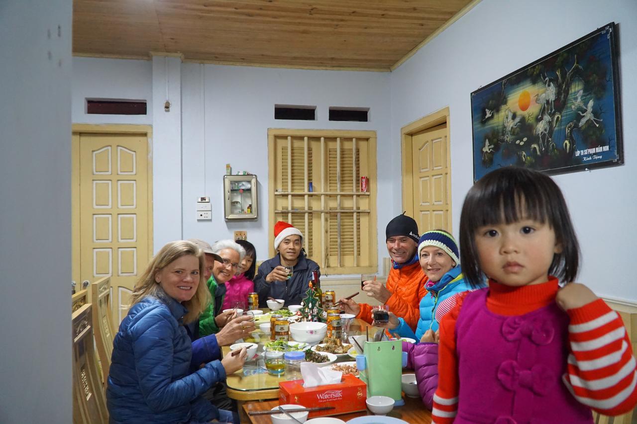 Huy Trung Homestay Bac Ha  Exteriör bild