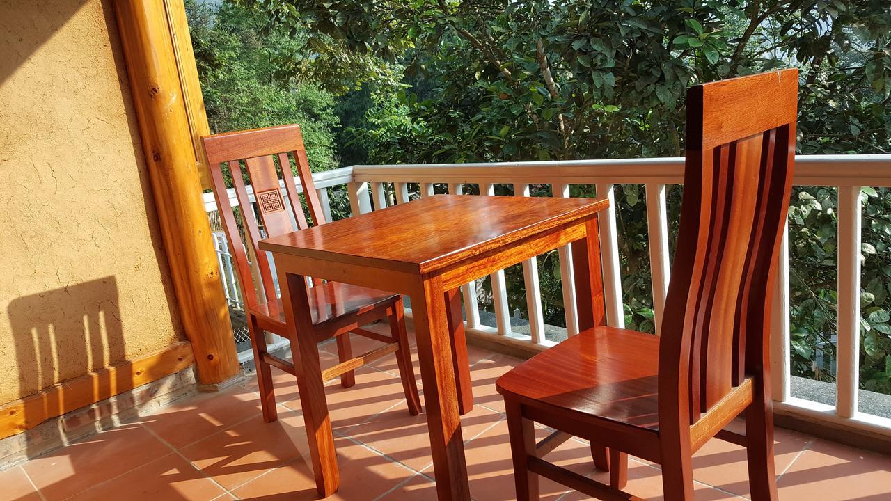 Huy Trung Homestay Bac Ha  Exteriör bild