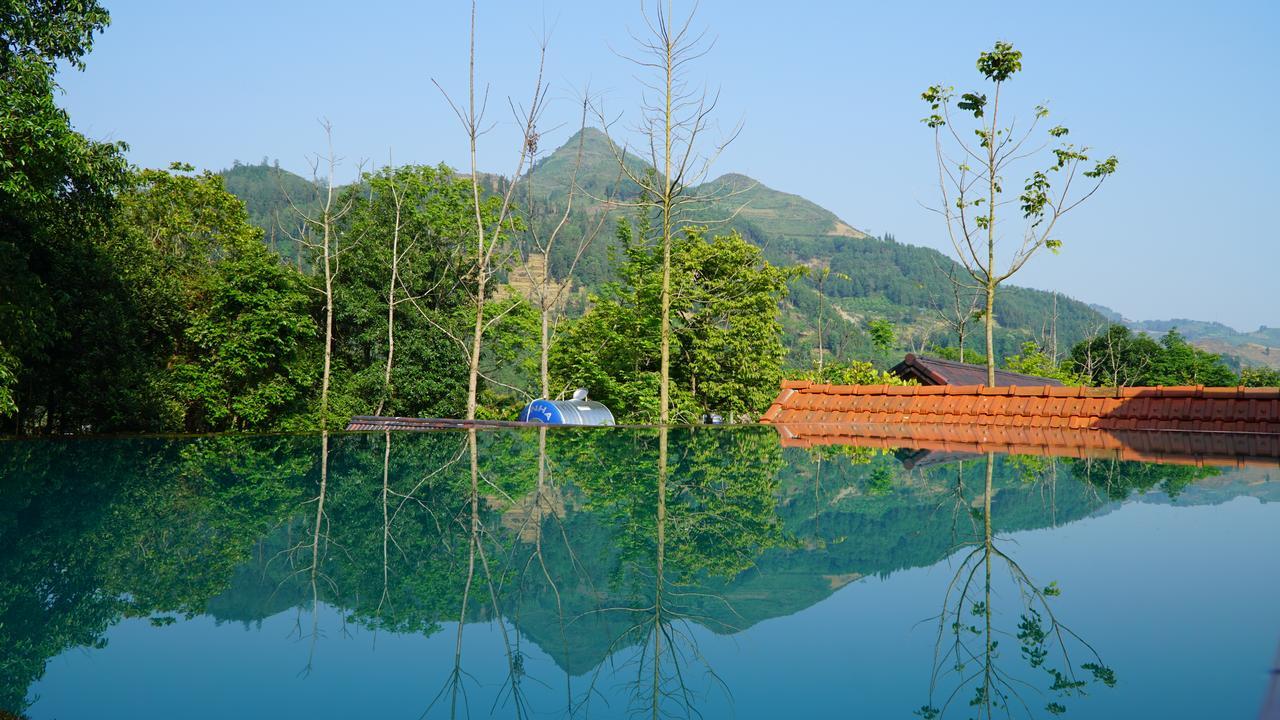 Huy Trung Homestay Bac Ha  Exteriör bild