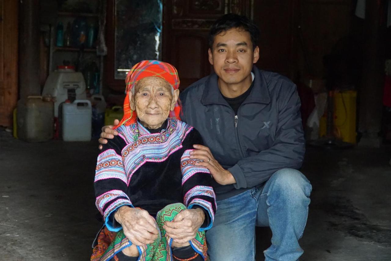 Huy Trung Homestay Bac Ha  Exteriör bild