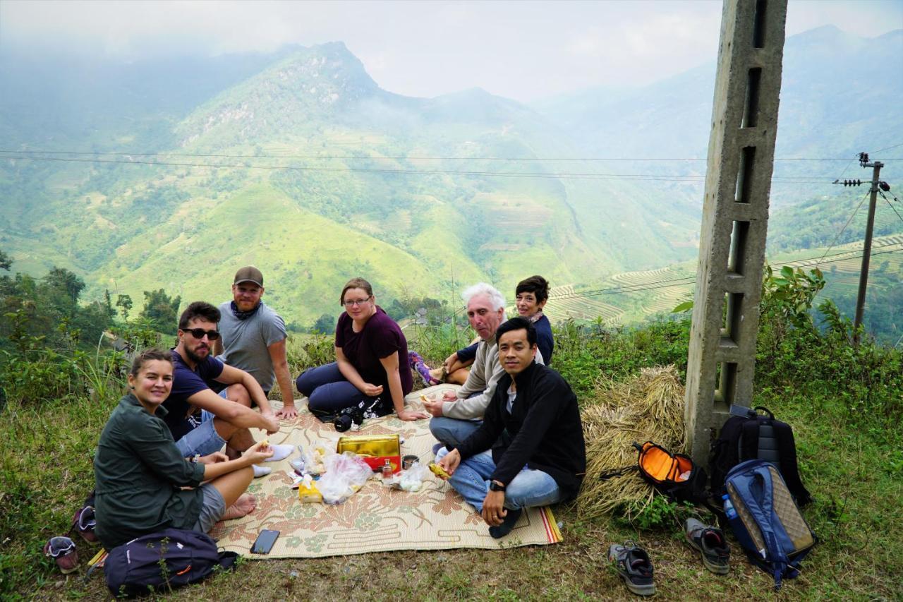 Huy Trung Homestay Bac Ha  Exteriör bild